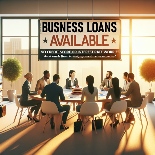 Business Loans Available - No Credit Score or Interest Rate Worries